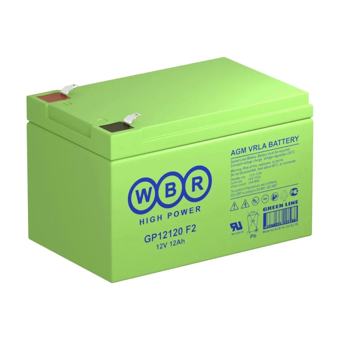 АКБ - 12V 12 Ач (GP 12-12) - купить в Axivision